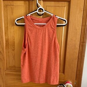 Athleta Vibrant Orange Muscle Tee
